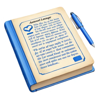 A English language textbook sticker