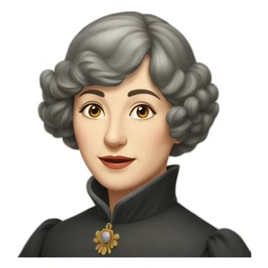 Maria Cvetaeva (russian poetess) sticker