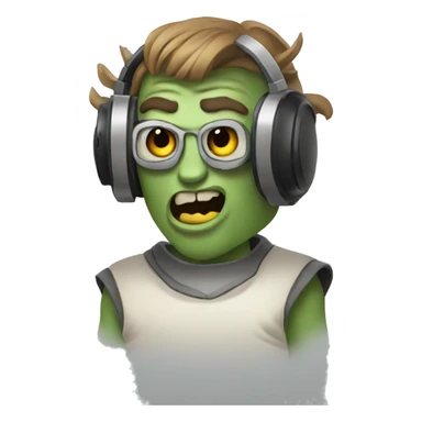 Alistor the radio demon sticker