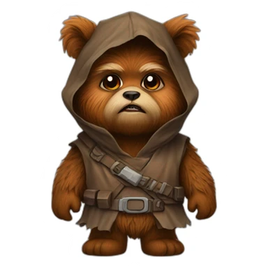 Ewok sticker
