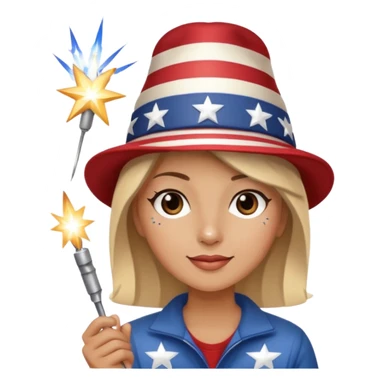 4th of July  sticker