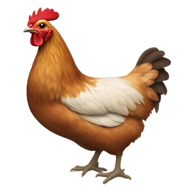 Hen  sticker