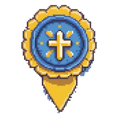 Badge with MOD text clearly visible, blue color, official moderator symbol sticker