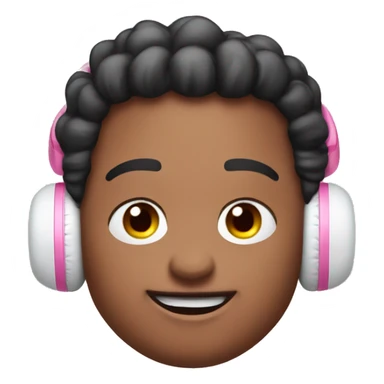 Pink AirPods Max sticker