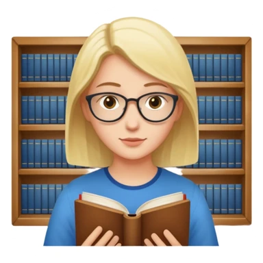 I’ll go to the library sticker