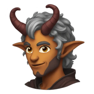 Tiefling sticker