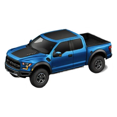ford raptor negra sticker