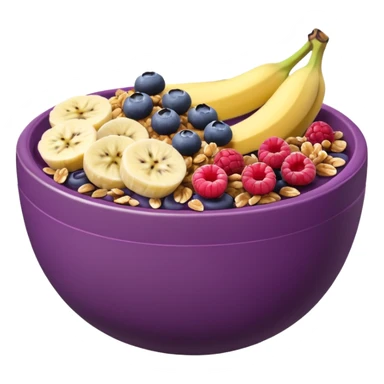 Açaí bowl sticker