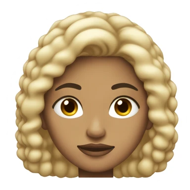 Mujer blanca, de pelo negro, ojos carmelitas y cara redonda  sticker