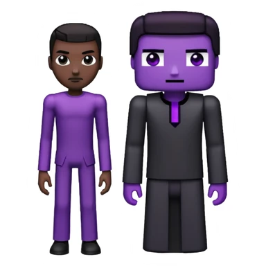 minecraft, Enderman,Herobrine sticker
