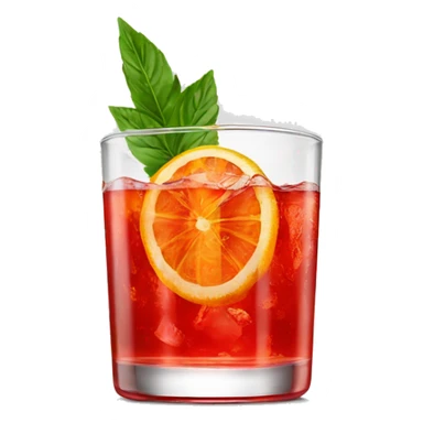 Campari Spritz cocktail  sticker