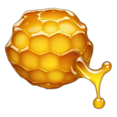 glob of honey sticker