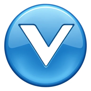 Verificación de tik tok azul sticker