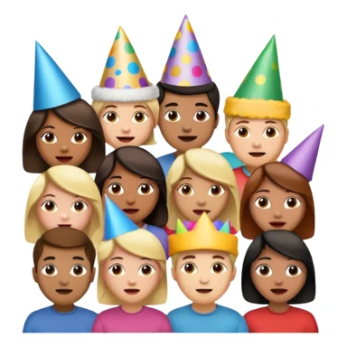 🤩+🥳+😊+🤬+🤗 sticker