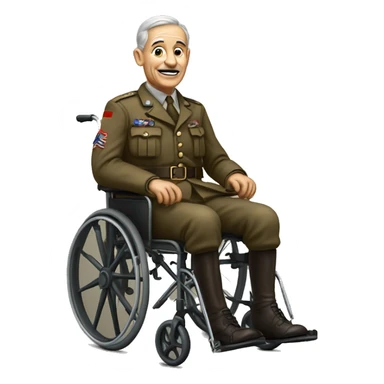 disabled ww1 veteran with amputation sticker