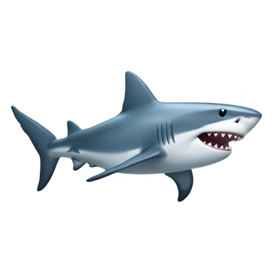 Shark with star sticker