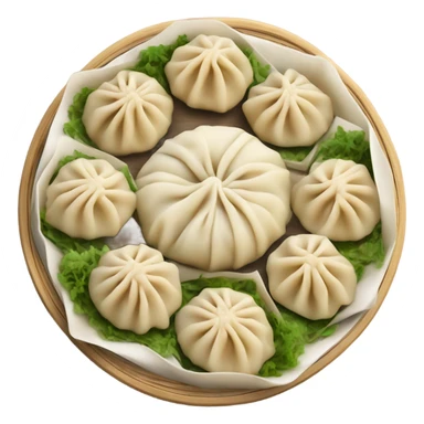chinese food called baozi sticker