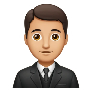 Pastor alemán color negro marrón sticker