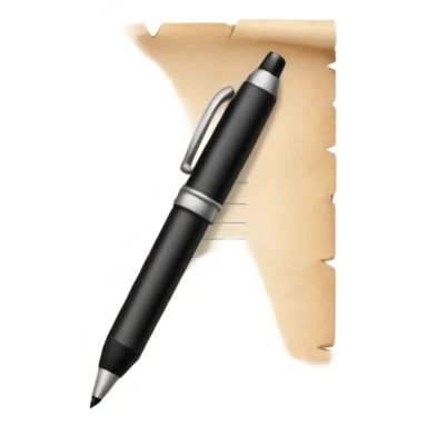 hand writing on a piece of paper sticker