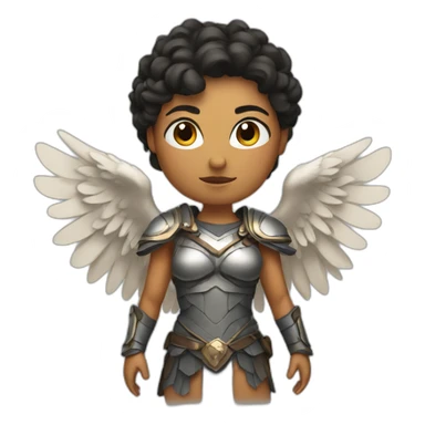 Valkyrie with wings  sticker