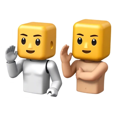Roblox noob vs pro sticker