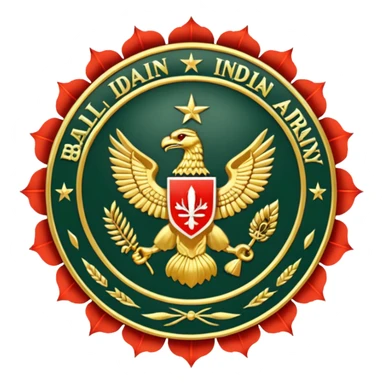 Balidan Indian Army logo sticker