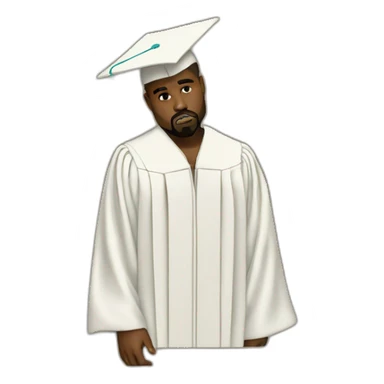 Kanye West Graduation album cover sticker