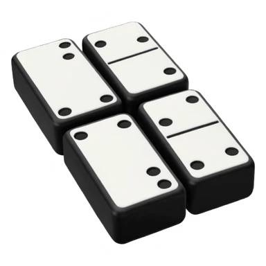 Domino piéces sticker