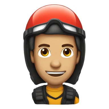 Moto en feu  sticker