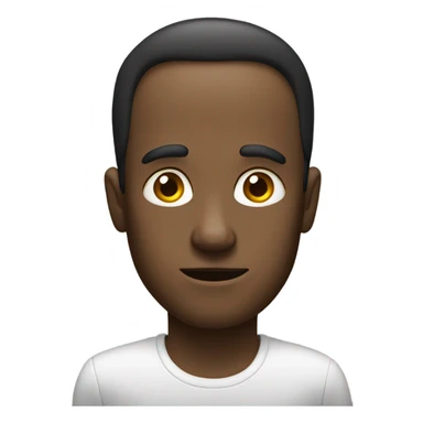 Big forehead  sticker