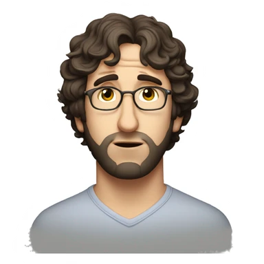josh groban sad sticker