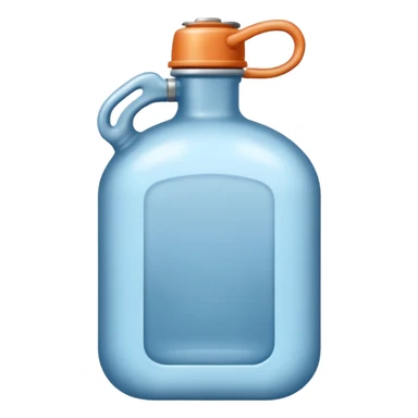 old water canteen sticker