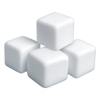 Sugar cubes sticker