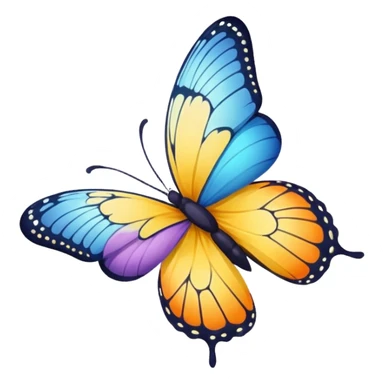 Butterflies in stomach sticker