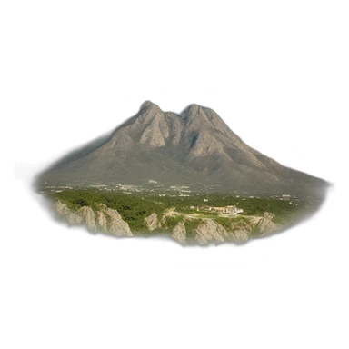 Cerro de la silla.monterrey sticker