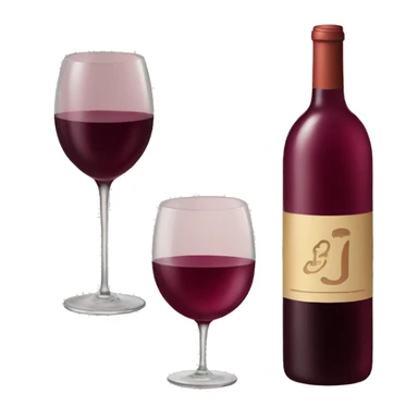 wine color items sticker