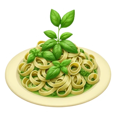 green pesto pasta sticker