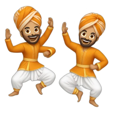 Bhangra sticker