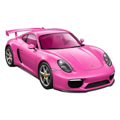 Porsche rosa sticker
