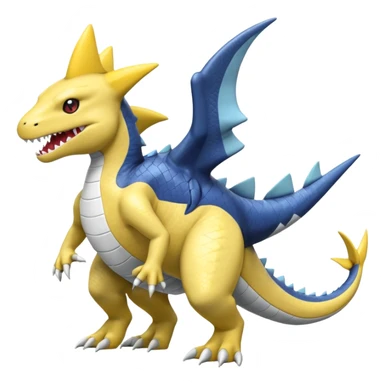 Garchomp-Ampharos-Sharpedo-Rhypherior-Sceptile-fusion sticker