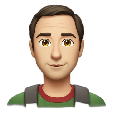 the big bang theory Sheldon sticker