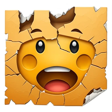 Add a crack to this -  📄 sticker