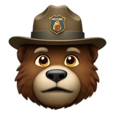 smokey bear sticker