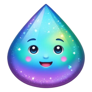 glitter lumen sticker