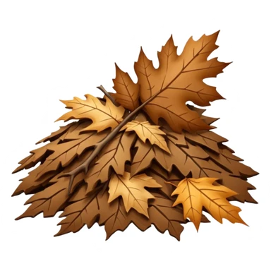 Folhas de árvore soltas (sem a árvore) sticker