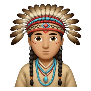 Native American sticker