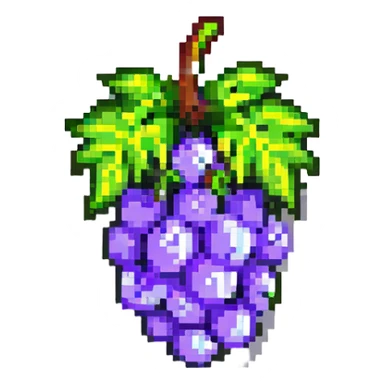 one single grape sticker