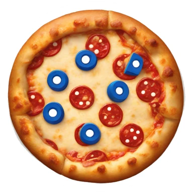 dominos pizza sticker