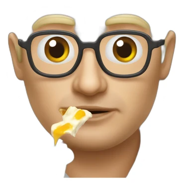 vladimir poutine en train de manger une poutine sticker