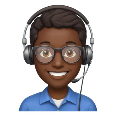 it looks like african developer sticker